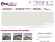 Tablet Screenshot of geovallas.com